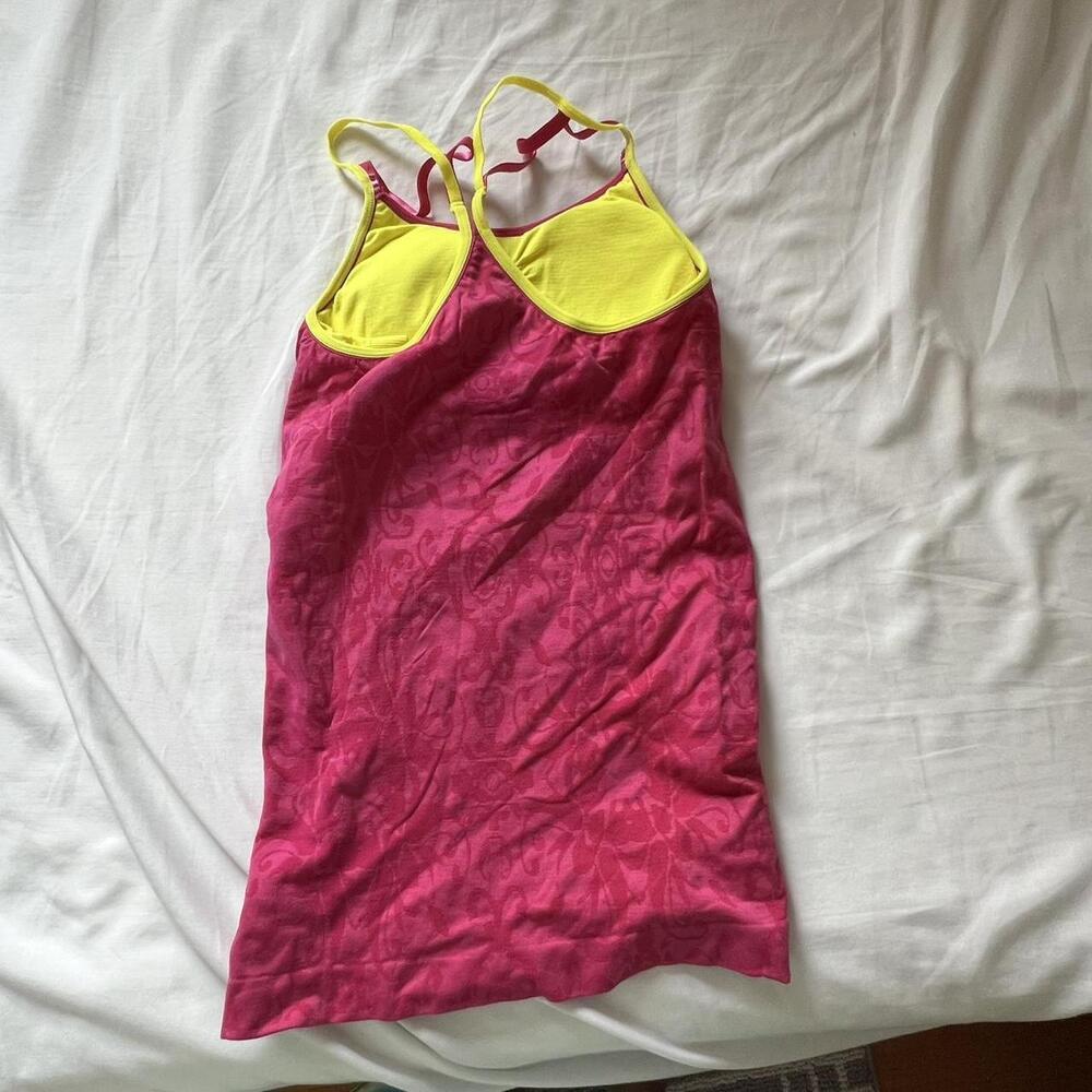 Pink And Yellow Tank Top - Picture 2 of 3